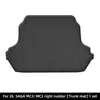 Adequado para 26 Modelos de Carros Proton Saga Mc3, Tapetes Especiais para Chão e Porta-Malas para Vendas Transfronteiriças