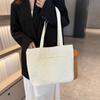 Bolso de mujer pana 2023 nuevo bolso de hombro moda coreana Mori gran capacidad bolso personalidad una generación de pelo