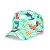 Comercio Exterior Transfronterizo Popular Estampado Digital Dinosaurio Gorra de Béisbol Infantil Protector Solar Gorra de Niño Gorra de Niña Mariposa