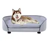 Sofá Sencillo y Versátil para Mascotas de Interior, Cama para Perros al por Mayor Personalizada, Nueva Cama de Madera para Mascotas, Ligera y Portátil