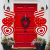 Las Decoraciones Navideñas Más Vendidas de Amazon, Señales de Corazón para el Día de San Valentín, Decoraciones de Inserto para el Ambiente de Fiesta Navideña del Lugar