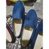Mocasines de Verano para Hombre Zapatos Planos Casuales Slip-On Zapatos para Conducir Talla Grande