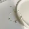 Tiqi Pulsera de Plata de Ley 990 Exquisita y Dulce Mariposa Láser para Mujeres Lujo Accesible Ins Joyería de Mano de Moda Tendencia