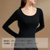 Ropa interior térmica de manga larga con sujetador acolchado para mujer, top interior, liquidación de fin de temporada