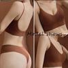Sutiã Feminino Sem Aro Push-up Sexy Costas Bonitas Conjunto de Lingerie Base Sutiã Top Esportivo Triângulo Fino