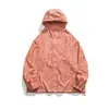 Roupas de Proteção Solar Masculinas e Femininas Verão Fina ao Ar Livre Proteção UV Roupa para a Pele Casaco Jaqueta com Capuz Esportivo Casual para Casal