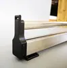 Perchero extraíble para pantalones en el armario, Colgador telescópico para pantalones montado en la parte superior, Almacenamiento multifuncional, Perchero deslizante de acero inoxidable con riel deslizante