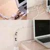 Hebilla de línea directa de fábrica 20 abrazadera de cable de escritorio fijo adhesivo organizador de cables regalo de cable
