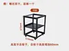 Gabinete de Audio para el Hogar de Rack Abierto de 19 Pulgadas, Carrito Móvil para Switch y Router, Estuche de Vuelo para Sala de Servidores O&M