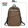 Mochila con Logo Personalizable, Mochila Sencilla para Pareja, Estudiante de Secundaria, Estudiante de Preparatoria, Estudiante Universitario Bolsa Escolar, Gran Capacidad