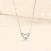 Elaine Jewelry S925 lindo y lindo collar de plata esterlina con diseño de ratón, accesorios versátiles de dibujos animados de moda, cadena de clavícula para mujer ins