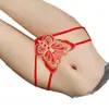 Lingerie Sexy Plus Size com Bordado de Renda, Design Vazado, Alças Finas e Detalhes de Borboleta Transparentes para Provocações no Quarto