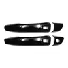 Adecuado para Citroen C3 17-22 calcomanías decorativas para manijas de cuenco de puerta accesorios suministros antiarañazos anticolisión para manijas de puerta de coche