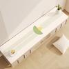 Tapete para mesa de TV, tapete para aparador de entrada, mantel impermeable, a prueba de aceite y suciedad, almohadilla protectora para zapatero y encimera.