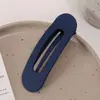 Pinzas para el Cabello Planas de 11 cm, Pinzas Antideslizantes Mate para Mujer, Accesorios para el Cabello de Sujeción Fuerte para Todo Tipo de Cabello, Uso Diario, Boda, Fiesta, Cita, Playa