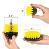 Cepillo de taladro eléctrico para limpieza de explosiones transfronterizas de Amazon, cabezal de cepillo eléctrico, juego de 6 cabezales de cepillo, esponja de pulido y estropajo.