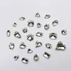 Venta al por mayor de joyas para uñas, transparentes, grandes diamantes con punta inferior, Super Flash, hacha torcida, gotas de agua, mariposa cuadrada gorda, accesorios para uñas de diamante blanco