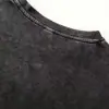 Camiseta de Manga Corta de Algodón Puro, Estilo Coreano Holgada, Marca de Moda para Mujer, Nuevo Modelo de Verano con Diseño Vintage Lavado, Top Básico