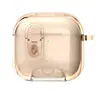 Capa Protetora Bluetooth Sem Fio Adequada para Apple Airpods4 com Suporte de Trava de Interruptor Transparente Pro2 Anti-Queda Capa Macia