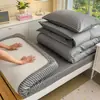 Conjunto de três peças xadrez para dormitório universitário, roupa de cama 100% algodão, estilo ins, lavável à máquina, inclui lençol de cima, capa de edredom e lençol de elástico