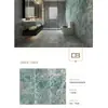 1200x3000 Formato Grande Roca Porcelánica Panel de Pared Fondo para Vestíbulo Sala de Estar de Villa Veta Continua Piedra de Lujo Roca Porcelánica Placa Grande