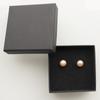 Exquisitos pendientes de estilo coreano con aguja de plata S925, pequeños y dulces pendientes de perlas de concha natural, elegantes pendientes con cuentas.