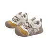 Sapatos para Bebês e Crianças Pequenas Primavera Outono Novos Meninas Boneca Solado Macio Sapatos Casuais Sapatos de Menino Respirável Antiderrapante Sapatos Esportivos