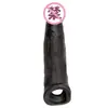 Bainha de Dente de Lobo Estendida Dragão de Guerra Pênis Falso Simulador Dildo Vestível Manga para Homens Erótico Estendida Espessada Produtos Adultos