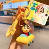 Chaveiro Original Crayon Pequeno Nova Dimensão Dinâmica Acessórios de Moda para Casal Corrente Penduricalho Fofa para Mochila Chaveiro de Carro
