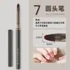 Pluma delineadora para dibujo de nail art transfronterizo, tienda de uñas con pluma delineadora profesional, pluma Gouline, juego completo de plumas para dibujo de flores a puntos, pluma de dibujo a color