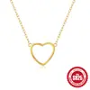 Prata Esterlina S925 Clássico INS minimalista brilhante adorável colar clavícula feminina Design de nicho japonês e coreano corrente clavícula