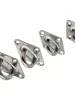 Pestillo de Puerta de Acero Inoxidable con Forma de Diamante, Pestillo de Puerta de Madera, Hebilla de Fijación con Forma de Diamante, Soporte de Techo para Colgar, Placa de Colgar, Argolla, Vela de Sombra
