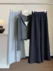 Calça casual larga de veludo de algodão cinza, longa, com caimento, estilo outono novo, estilo preguiçoso, cintura alta, calça casual reta solta para mulheres