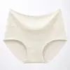 Pantaleta de jacquard estilo chino para mujer con refuerzo 10A de algodón antibacteriano, amigable con la piel, control de abdomen, ropa interior de cintura alta para mujer
