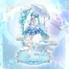 Chuyin Soporte Acrílico Doble Flash Periférico Figura Anime Idol Virtual Bidimensional