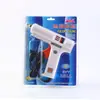 Pistola de pegamento termofusible de alta temperatura, pistola de pegamento termofusible casera, barra de pegamento termofusible eléctrica hecha a mano, pistola de pegamento termofusible pequeña