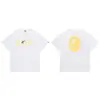 Suministro Transfronterizo a Largo Plazo y Venta al por Mayor de Camisetas de Manga Corta de Marca de Moda Cabeza de Mono 240g Tiburón