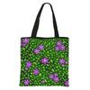 Bolsa de Mão Grande Capacidade Estilo Coreano Transfronteiriça Bolsa Tote Floral Bolsa de Ombro Bolsa de Poliéster Novo Modelo 2025