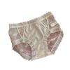 Deseo Puro y Sensual ~ Bragas de Encaje de Satén Francés para Mujer, Sexy Corte Calado Entrepierna de Algodón Puro Calzoncillos Seamless para Mujer, Nuevo Estilo