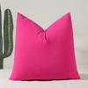 Fundas de Almohada Decorativas para el Hogar Minimalistas Nuevas Cuidadosamente Seleccionadas, Color Sólido Felpa de Terciopelo Cómodas y Refrescantes Fundas de Almohada para Sofá y Ventana de Mirador