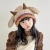 Chapéus Infantis Outono e Inverno Chapéus de Lã Quentes para Bebês Ovelhinha Fofa Chapéus Super Fofos com Proteção para Orelhas Chapéus para Meninos e Meninas