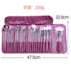24 Peças 32 Peças Pincéis de Maquiagem com Bolsa Bolsa para Pincéis Conjunto Completo de Ferramentas de Beleza Pincéis de Maquiagem Conjunto Completo Fabricante de Origem Atacado Transfronteiriço