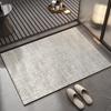 Alfombrilla de baño antideslizante y absorbente para puerta de inodoro, de diatomeas, de secado rápido