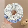 Donut Trenza Lazo para el Pelo Intestino Grueso Mujer 2026 Nuevo Estilo de Lujo Ligero Lazo para el Pelo Cuerda para Atar el Pelo Niños Flor para el Pelo Banda de Goma