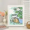 Nova Pintura de Diamante 5D de Desenho Animado Kapibala com Porta-Retrato DIY Brinquedo Educacional Infantil Presente Pintura com Adesivo de Diamante