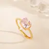 Anillo de Plata de Ley S925 con Forma de Gato Kt para Mujer, Anillo de Zirconia de Gato, Lindo y Delicado, Sensación de Alta Gama, Joyería de Plata Ajustable