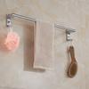 Gancho de acero inoxidable poste único grueso toallero colgante de toalla para baño gran cantidad se puede personalizar longitud a muestra personalizado