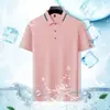 Camiseta roupas de trabalho manga curta roupas de classe grupo camisa polo empresa roupas de trabalho femininas verão respirável primeira geração atacado