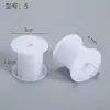 Carrete de Plástico Transparente, Bobina Enrolladora de Rueda en Forma de I, Eje Enrollador Pequeño para Enrollar Cable de Níquel-Cromo, Eje en Forma de I