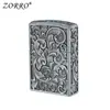 Encendedor Zorro Rueda de Esmerilado de Metal Encendedor de Queroseno Popular en Douyin Encendedor de Cobre Puro de Wenzhou